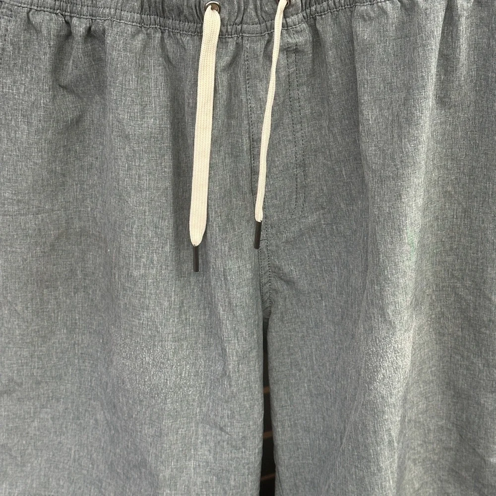 Gray Drawstring Shorts - Picture 1 of 3